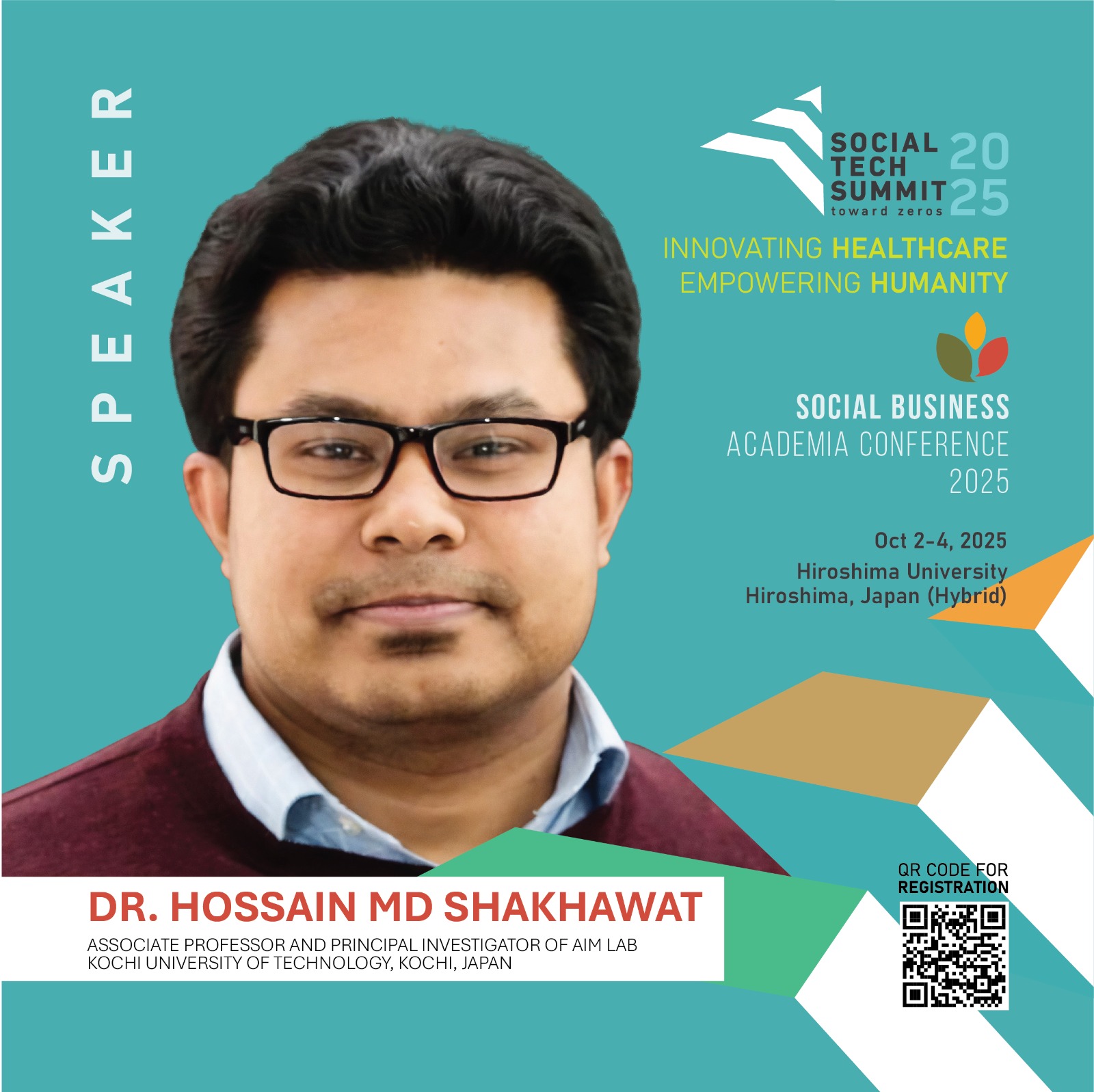 Invited Talk at the 7th International Conference on Healthcare, SDGs and Social Business, Japan